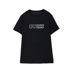 【ใหม่】GUESS เสื้อยืด รุ่น MM2K8430K สีดำ เสื้อยืด เสื้อผ้า เสื้อผ้าผู้ชาย