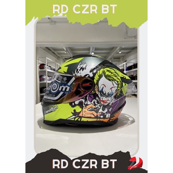 หมวกกันน็อค RD Random CZR BT Midnight Green หมวกกันน็อคเต็มใบรูปทรงสปอร์ต ขับขี่มั่นใจในความเร็ว