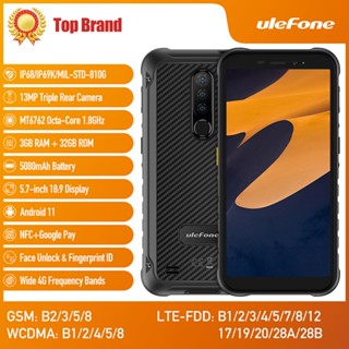 Ulefone Armor X8i Smartphone Android Rugged Waterproof  / NFC/3GB+32GB 5.7&amp;quot;  Cell Phone Global 4G LTE  Unlocked Mobile Phone