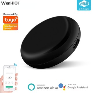 รีโมตคอนโทรลอินฟราเรด WiFi IR ไร้สาย ควบคุมผ่านแอพ Tuya ทํางานร่วมกับ Google Alexa Home