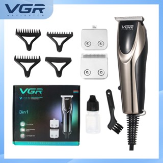 VGR  รุ่น V-111 navigator professional trimmer set 3 in 1 ปัตตาเลี่ยนตัดแต่งทรงผมและหนวดเครา จอน