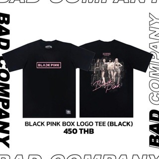 (HH)T-shirtBadcompany เสื้อทัวร์สกรีนลาย "LOGO Blackpink" ใหม่