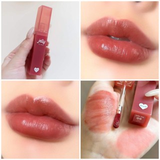 ลิป Jelly Tint ตัวใหม่ของ 4U2 สีน่ารักมากก เนื้อโคตรดีอ่ะ ทาแล้วติดทนสุดๆ เบอร์ 06 m&amp;m คือน่ารักไม่ไหววว โทน mlbb ได้เลย