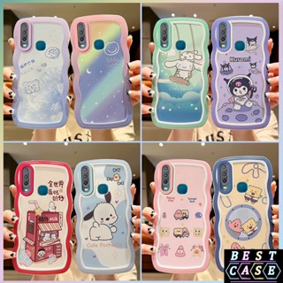 เคสโทรศัพท์มือถือ Tpu นิ่ม แบบใส กรอบลายการ์ตูนน่ารัก สําหรับ Vivo Y11 Y15 Y12 Y17