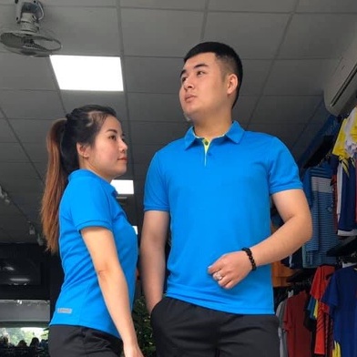 เสื้อแบดมินตันชาย Proning คอปก ผ้านุ่ม ระบายอากาศ Sesame Spandex ผ้า MC - 8985