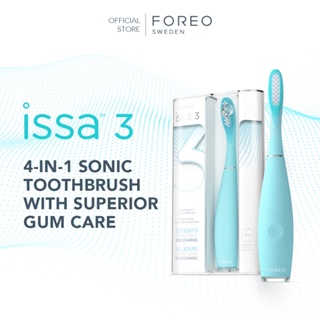 FOREO ISSA 3 Mint แปรงสีฟันไฟฟ้า ฟอริโอ้ อิซซ่า 3 สีมิ้นต์