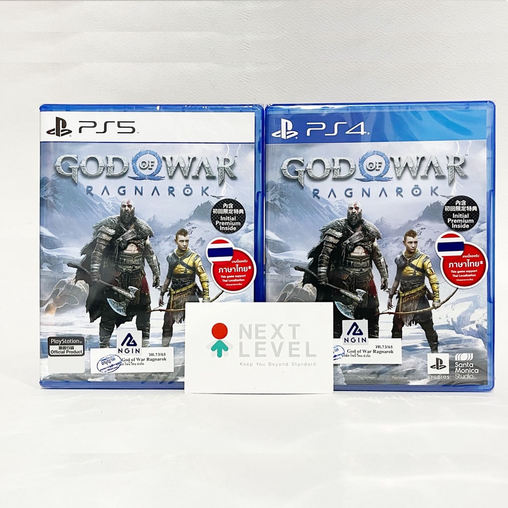 พร้อมส่ง PS4,PS5 God of War: Ragnarok | Z3/Asia รองรับซับไทย