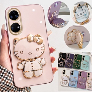 เคสกระจก แบบนิ่ม ลายคิตตี้ สําหรับ Xiaomi Redmi Note 11 Pro Plus 5G 10 10s