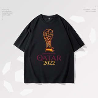 FIFA2022 World Cup Qatar Unisex Couple Set Tee  Short-sleeved