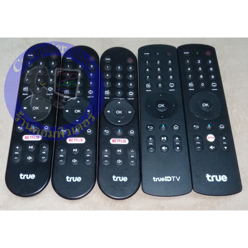 รีโมท ของแท้ สำหรับ เครื่อง TrueiD TV และ ทรู INNO Hybrid + มีปุ่ม Netflix ใช้คำสั่งเสียงได้