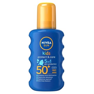 Nivea Sun Kids Protect &amp; Care Spray นีเวีย สเปรย์กันแดด กันแดด SPF50 สำหรับเด็ก สูตรกันน้ำ ขนาด 200 ml 21137