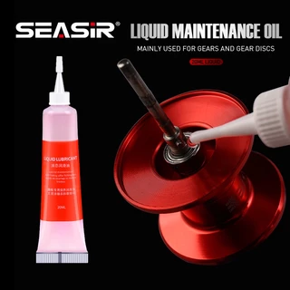 SEASIR ป้องกัน Grease20 + น้ำมันหล่อลื่น Oil20ml 2ชิ้นสำหรับรอกตกปลาแบริ่งน้ำมันหล่อลื่น Baitcasting Spinning Fishing Reel บำรุงรักษาน้ำมันตกปลาเครื่องมือ
