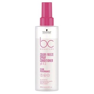 Schwarzkopf BC Color Freeze Spray Conditioner 50 / 200ml สำหรับผมทำสี