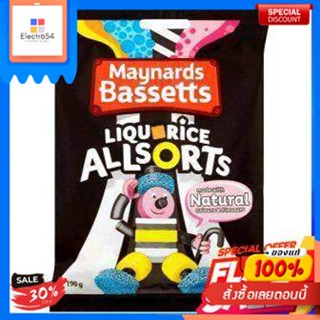 Bassetts Liquorice Allsorts  190gBassetts Réglisse Allsorts 190g