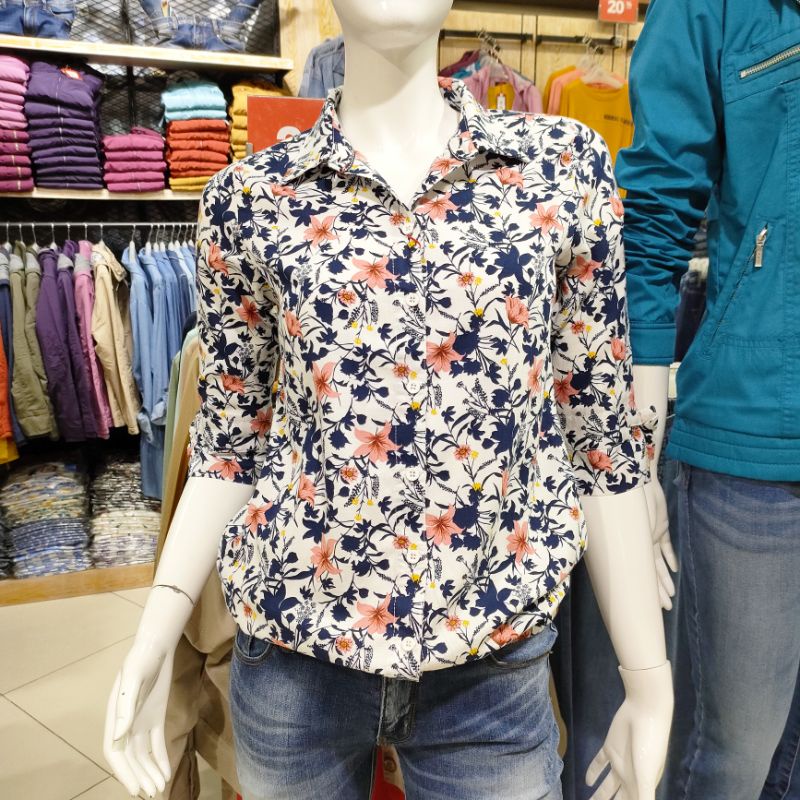 KEMEJA เสื้อเชิ้ตผู้หญิง AKO ดั้งเดิมล่าสุด, เสื้อเชิ้ตเด็กผู้หญิง AKO