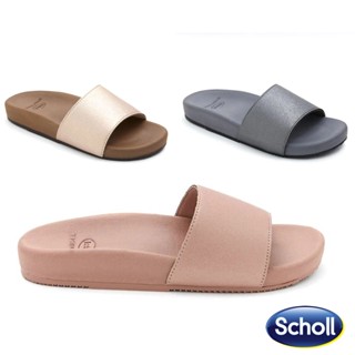 SCHOLL Marine II Bioprint Sandals รองเท้าแตะ ผู้หญิง เพื่อสุขภาพ สกอล์ แท้