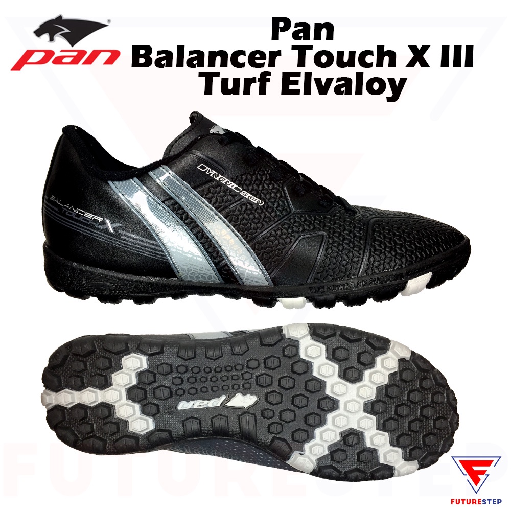 รองเท้าฟุตบอลร้อยปุ่ม Pan Balancer Touch X III TF ELVALOY พื้น Turf สำหรับหญ้าเทียม