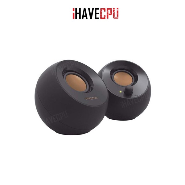 iHAVECPU SPEAKER (ลำโพง) CREATIVE PEBBLE 2.0 (BLACK)