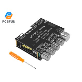 Pcbfun โมดูลบอร์ดขยายเสียงซับวูฟเฟอร์ บลูทูธ 2.1 YS-S100L