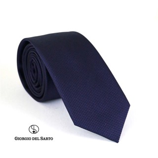 Giorgio Del Sarto Necktie 6 cm Purple with Fabric Texture เนคไทสีม่วงมีเท็กเจอร์