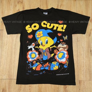 TWEETY LOONEY TUNES CARTOON นกเหลือง เสื้อวง เสื้อทัวร์