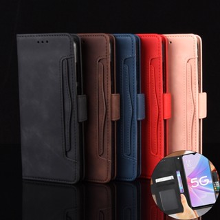 เคสฝาพับ เคสเปิดปิด for TCL 20R 5G 20 R 40 SE 30 XE 30+ Plus Stylus 403 405 Leather Case Flip Cover เคสโทรศัพท์หนัง TPU นิ่ม ฝาพับแม่เหล็ก พร้อมช่องใส่บัตร และขาตั้ง สไตล์เรโทร สําหรับ Retro Magnetic Wallet Multi Card Holder Phone Cases เคส ฝาพับหนัง