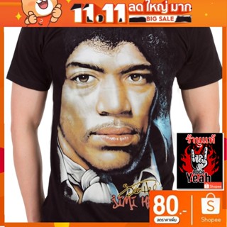 เสื้อวง JIMI HENDRIX เสื้อยืด วงดนตรี เสื้อวินเทจ จิมิ เฮนดริกซ์ RCM1022