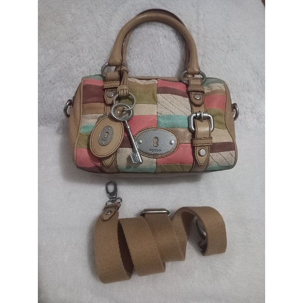 Fossil maddox satchel small pw preloved Bag