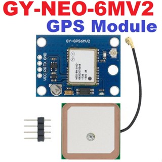 GY-NEO-6MV2 New NEO-6M GPS Module NEO6MV2 With EEPROM MWC APM2.5 Large Antenna For Arduino ระบบเครือข่าย