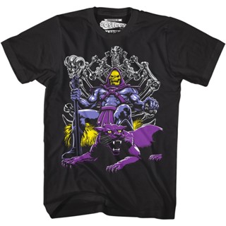 Panthor And Skeletor Shirt เสื้อยืดถูกๆ เสื้อยืดน่ารักๆ เสื้อ ยืด ผู้ชาย