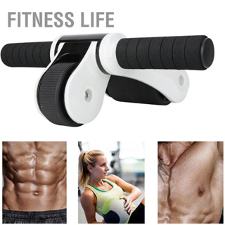 BFitness Life ลูกกลิ้งออกกําลังกายกล้ามเนื้อหน้าท้อง 2 ล้อ พร้อมแผ่นรองเข่า