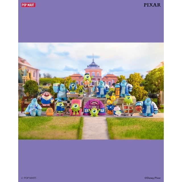 ❣️พร้อมส่ง…แบบยกกล่อง❣️Pop Mart • Disney/Pixar Monsters University Oozma Kappa Fraternity Series