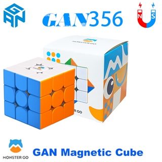 🔥เตรียมจัดส่ง🔥 GAN CUBE ลูกบาศก์แม่เหล็ก Monster Go 3x3 EDU MG 356 ของเล่นเสริมการเรียนรู้ สําหรับเด็ก ของเล่นคลายเครียด แบบมืออาชีพ