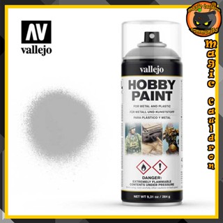 Grey Primer Spray paint 400ml. Vallejo Aerosol สีอะคริลิคสูตรน้ำ