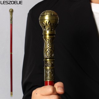 Luxury Bronze Zinc Alloy Handle German Beech Wooden Walking Stick Man Detachable Fashion Stick Women Decorative Walking