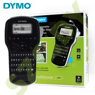 Dymo LM280 เครื่องปริ้นท์ฉลาก แบบมือถือ สําหรับฉลาก 6 มม. 9 มม. 12 มม. D1 45013 Dymo 280 LM-280