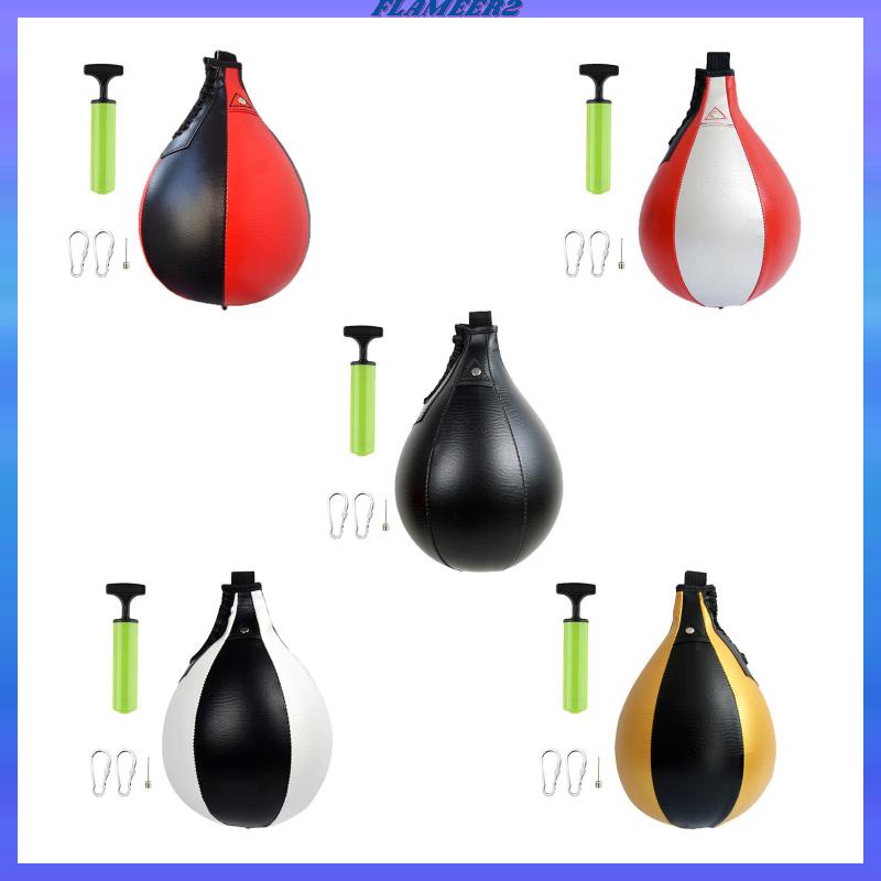 [Flameer2] Boxing Speed Bag กระเป๋าแขวน Speedball Fitness Boxing Fighting Red