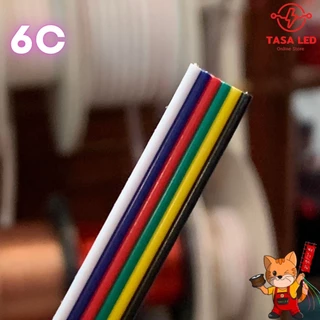 สายแพ 2 3 4 5 6 พิน สายไฟRGB 22AWG ชุดประหยัด สุดคุ้ม ชุด 5 เมตร 10 เมตร ตัดยาวสุดคุ้ม มีแถมสำหรับ 20 ม.
