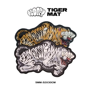 Floppy Tiger Deskmat 5MM แผ่นรองเม้าส์ แผ่นรองคีย์บอร์ด แผ่นปูโต๊ะ ลายเสือ