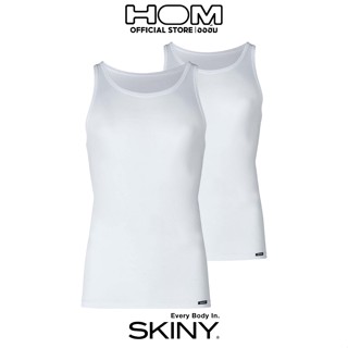 SKINY รุ่นS86908-0500 เสื้อกล้ามผู้ชายนำเข้าจากออสเตรีย Pack2 คอกลม 100%Cottonระบายความร้อนใส่เป็นลำลอง เสื้อทับ