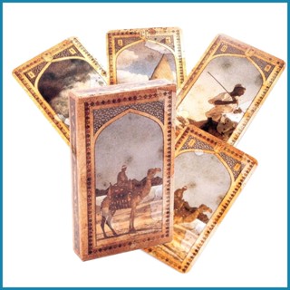 การ์ดเกมกระดาน Arabian Lenormand Oracle 39 ใบ สําหรับเกมกระดาน Fate Divination