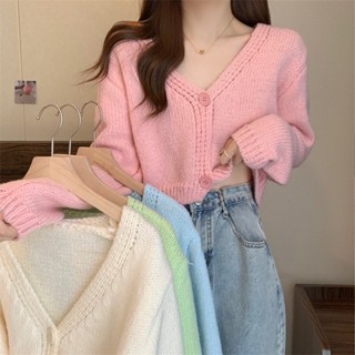 Theyourlooks ‪♡ พร้อมส่ง Dango cardigan คาร์ดิแกนสีพาสเทล🍡🍬