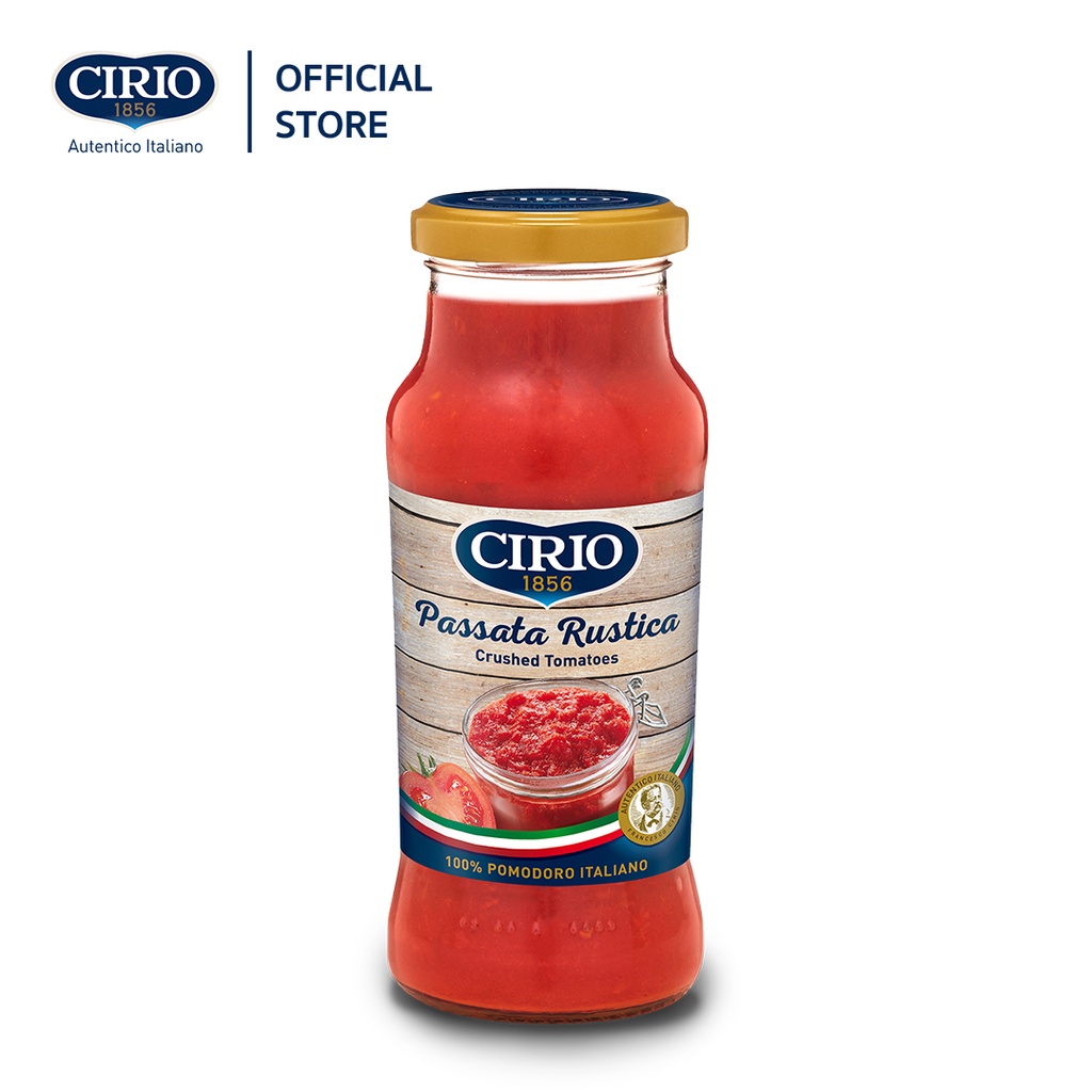CIRIO PASSATA RUSTICA 350 g. ซอสมะเขือเทศ พาสซาต้า รัสติก้า 350 กรัม [CI26]