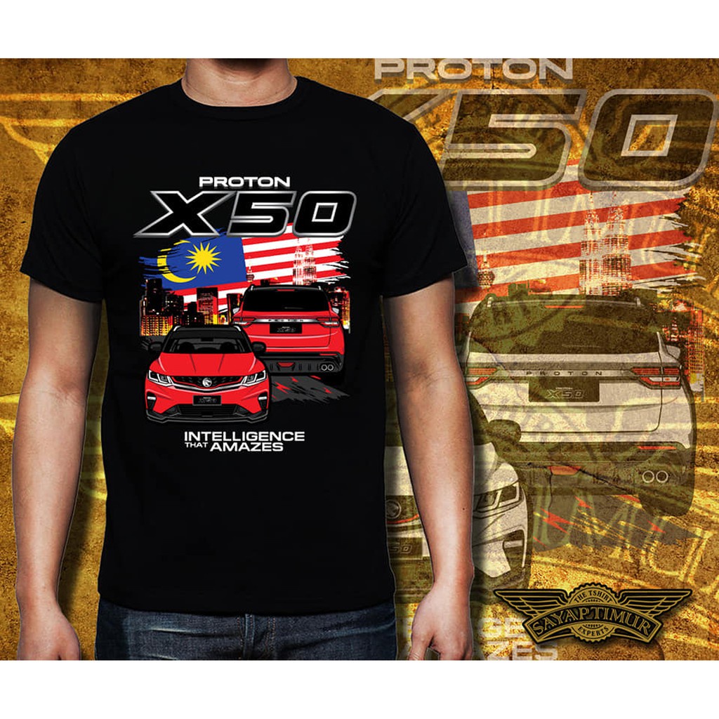 ∈Spot ”Same Day delivery”Proton X50 Motorsports *D3 (Passion Red+ Black Tshirt) #2
