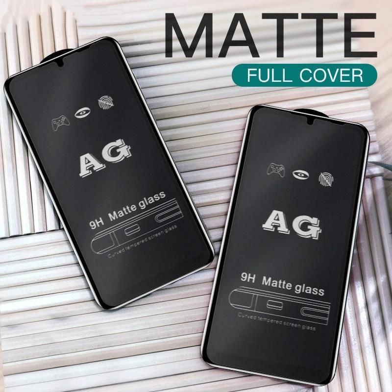 ANTI-SCRATCH MATTE GLASS FULL COVER สําหรับ OPPO A35 A15 A52020...