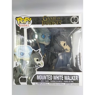 Funko Pop Game of Thrones - Mounted White Walker ขนาด 3.75 นิ้ว #60 (กล่องมีตำหนิ) แบบที่ 2