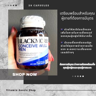 Blackmores Conceive Well Men 28 Capsules