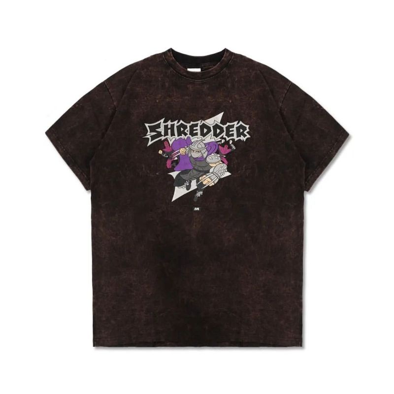 เสื้อยืด EVIL ARMY X TMNT "SHREDDER BLACK" HOOPS KARANGTANGI
