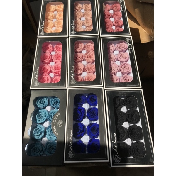 ดอกไม้แห้ง พร้อมส่ง ดอกกุหลาบ กุหลาบอัมตะ ดอกไม้จริง ราคาดอกละ 150 บาท - รูปที่ 4