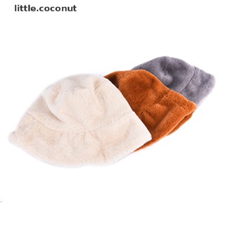 [little.coconut] หมวกปีกกว้างลําลอง ให้ความอบอุ่น แฟชั่นฤดูหนาว สไตล์บูติก สําหรับผู้หญิง